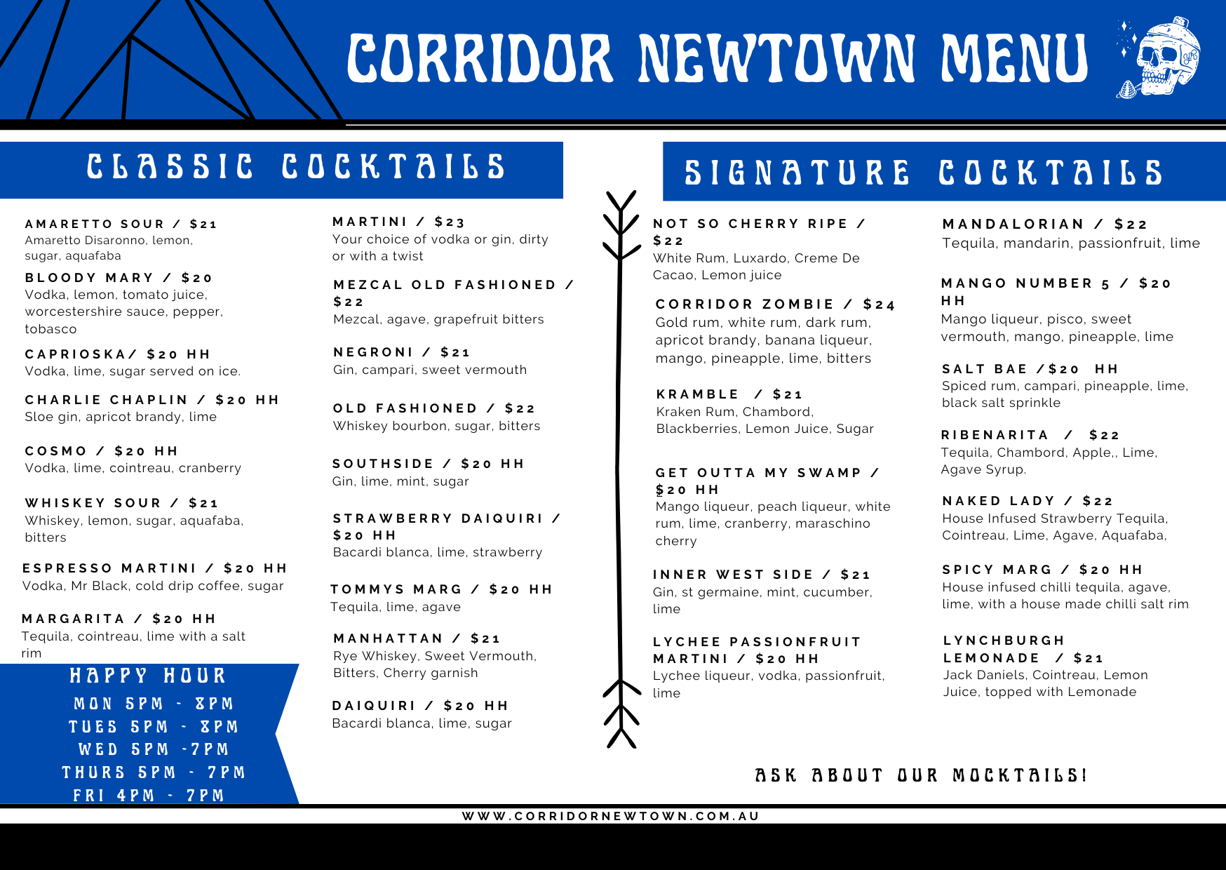 Explore an Exquisite Cocktail Bar in Newtown Corridor Newtown